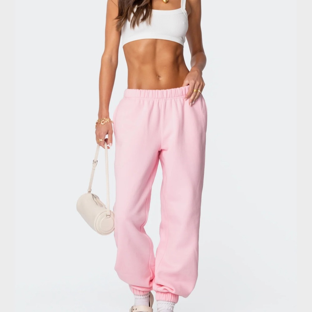 Edikted Blush Pink Women's Joggers